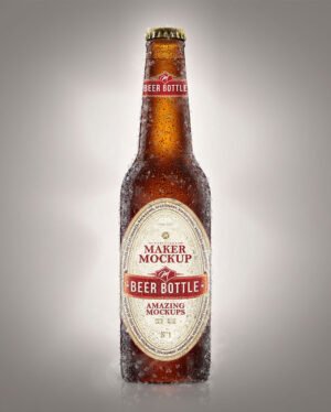 mockup de cerveja artesanal
