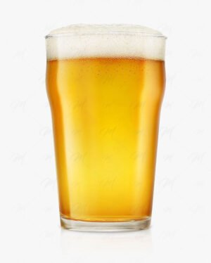 beer glass mockup
