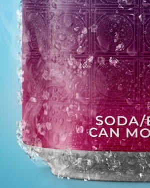 Soda Can Mockup - Lata de Refrigerante Mockup – imagem 10
