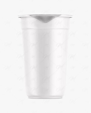 mockup de copo de plástico