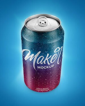 Mockup lata de cerveja