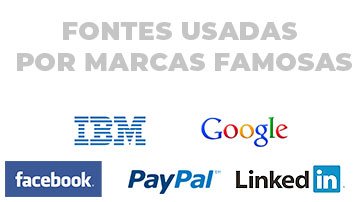 Fontes famosas – mockup editável PSD para design gráfico