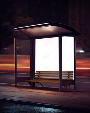 Mockup de outdoor publicitário editável PSD – billboard mockup alta resolução