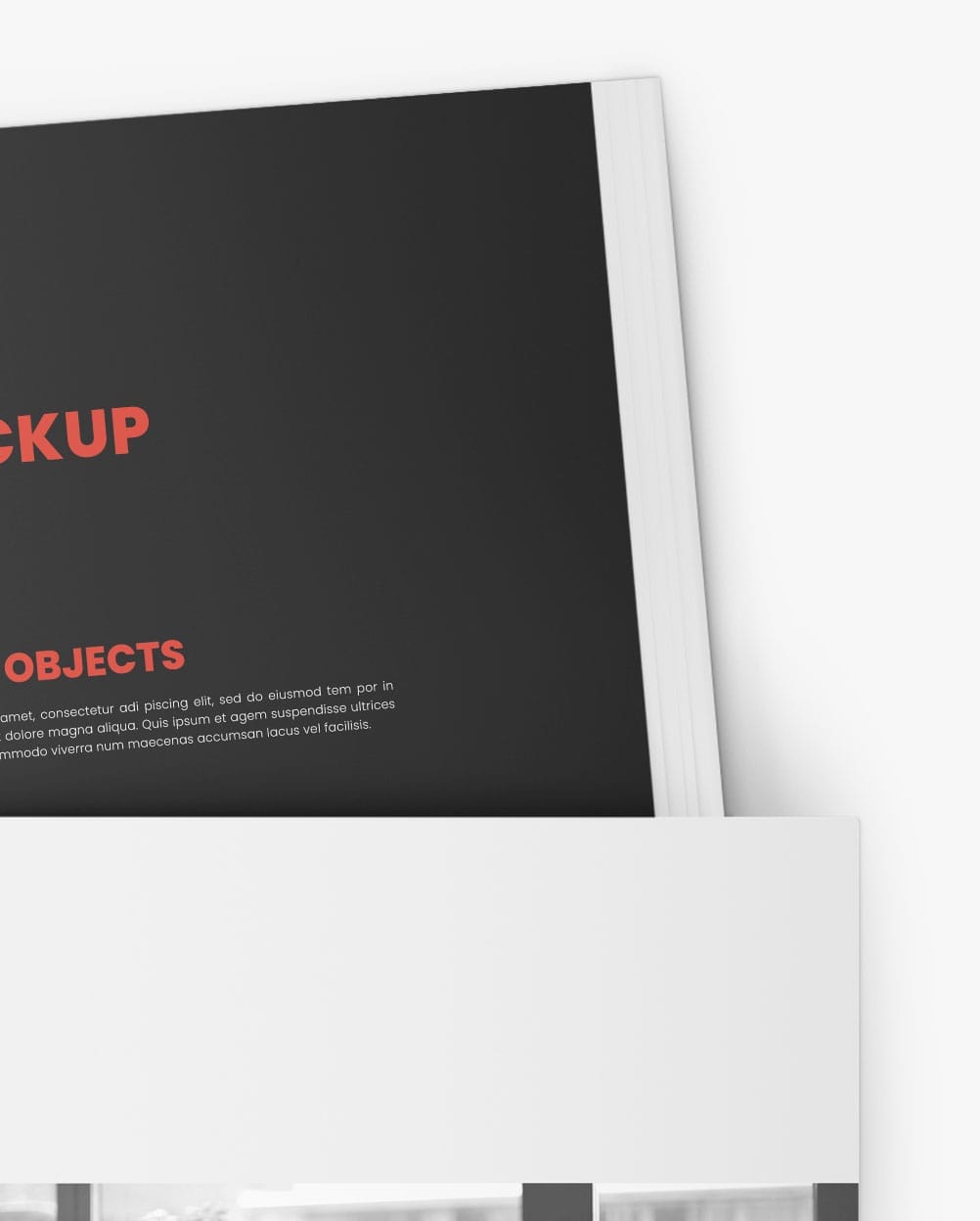 Brochure-mockup-landscape Mockup brochure - Mockup folheto horizontal – imagem principal