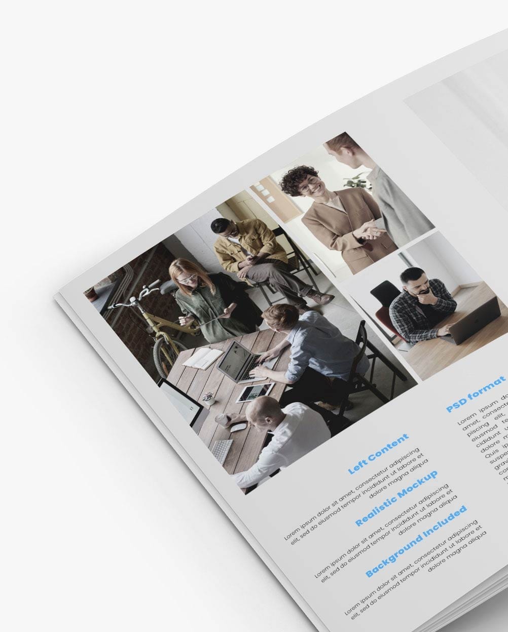 Landscape-brochure-mockup Mockup brochure - Mockup folheto horizontal – imagem 3