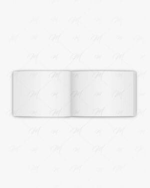 Mockup de folheto horizontal editável PSD – brochure mockup para apresentação gráfica