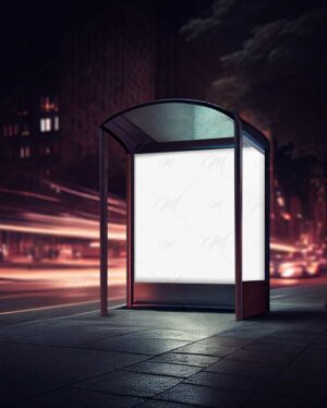 Mockup de outdoor publicitário editável PSD – billboard mockup alta resolução