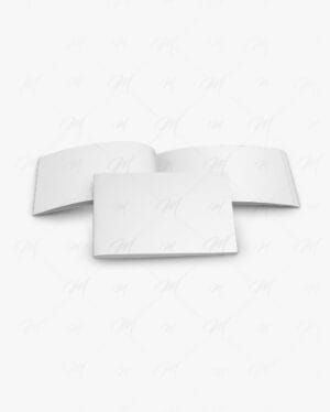 Mockup de folheto horizontal editável PSD – brochure mockup para apresentação gráfica