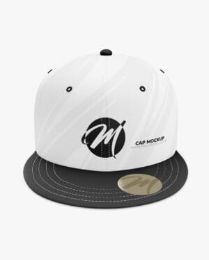 Mockup de boné trucker editável PSD – mockup realista para sublimação e bordado