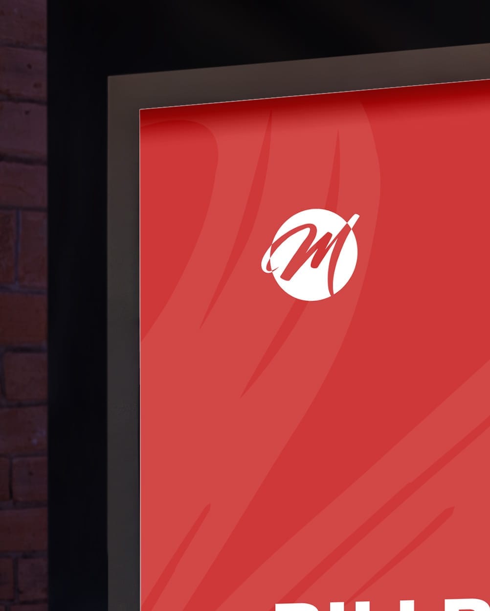 Mockup-poster Billboard Mockup - Placa Publicitária – imagem 4