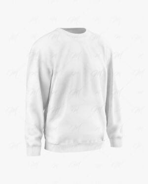 Mockup de camiseta branca editável PSD – apresentação realista de estampa frontal