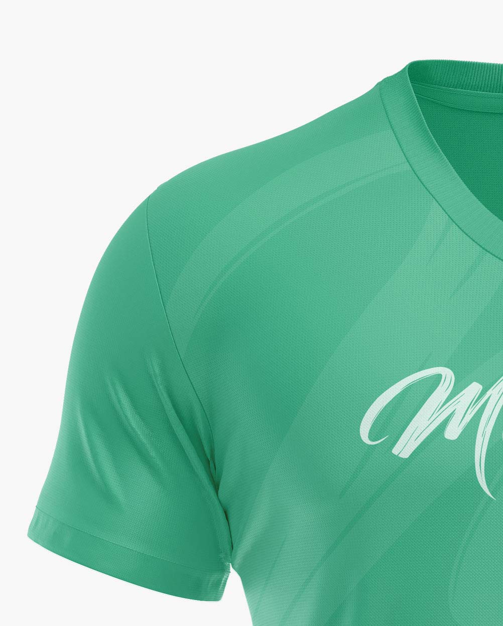 Mockup-tshirt-front Mockup Camiseta Gola v - T-Shirt v-neck – imagem 3
