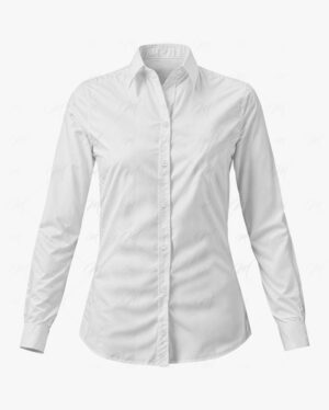 mockup camisa social feminina