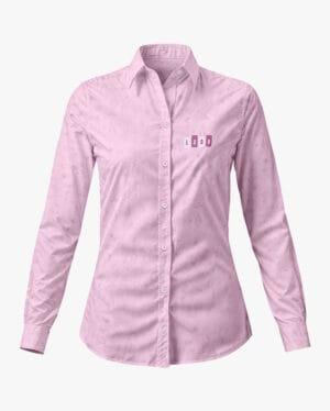 Mockup Camisa Social Feminina (Frontal) - Dress Shirt – imagem 7