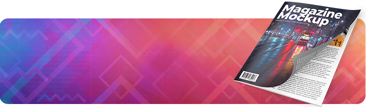 Banner papelaria final – mockup editável PSD para design gráfico