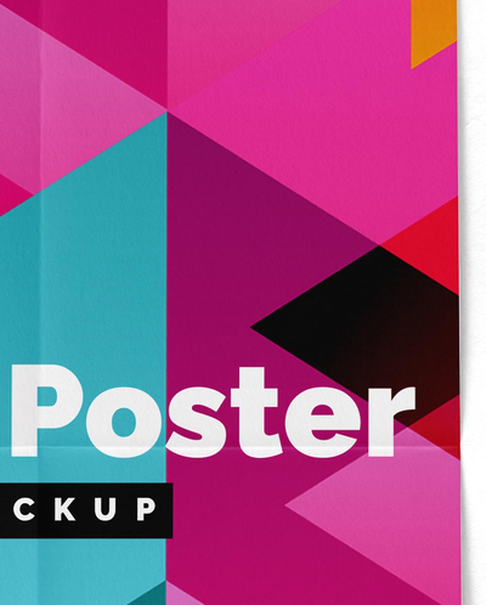 Mockup Cartaz Parede Escritório Apresentação Design Mockup Cartaz Parede Escritório PSD Realista – detalhe 6