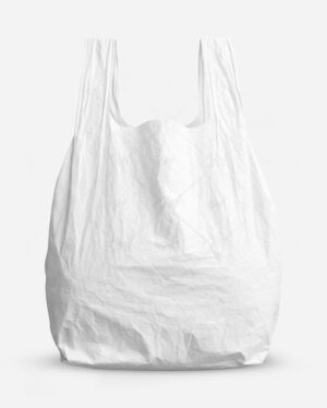 Mockup Sacola Plástica Superfície Lisa - Mockup PSD Mockups de Objetos Editável