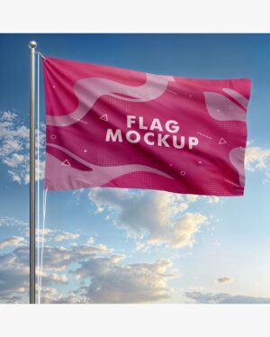 Mockup Bandeira Publicitária Céu Aberto - Vista Frontal Mockup Mockups de Publicidade para Download Mockup Bandeira Publicitária Céu Aberto - Vista Frontal Mockup Mockups de Publicidade para Download