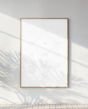 Mockup Quadro Moldura Parede Interna - Mockup PSD Mockups de Publicidade Editável