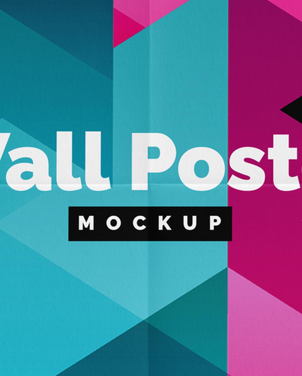 Mockup Cartaz Parede Escritório Detalhe Realista Mockup Cartaz Parede Escritório PSD Realista – detalhe 4