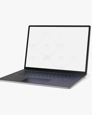 Mockup Laptop Superfície Neutra - Mockup PSD Mockups de Eletrônicos Editável