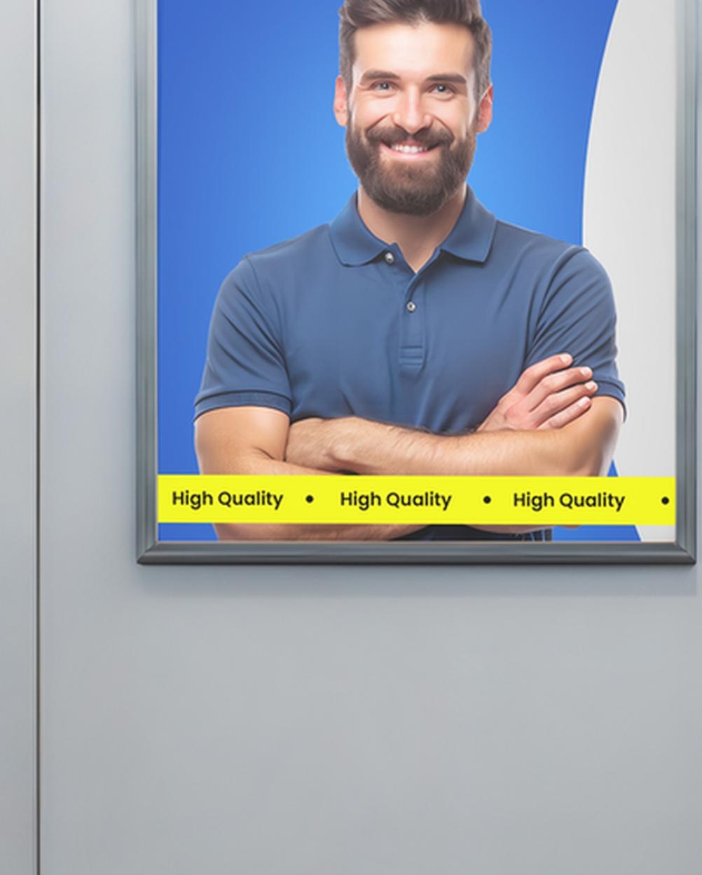 Mockup Anúncio Painel Vagão Metrô Profissional Mockup Editável Mockup Anúncio Painel Vagão Metrô Profissional - Mockup Mockups de Publicidade Editável no Photoshop