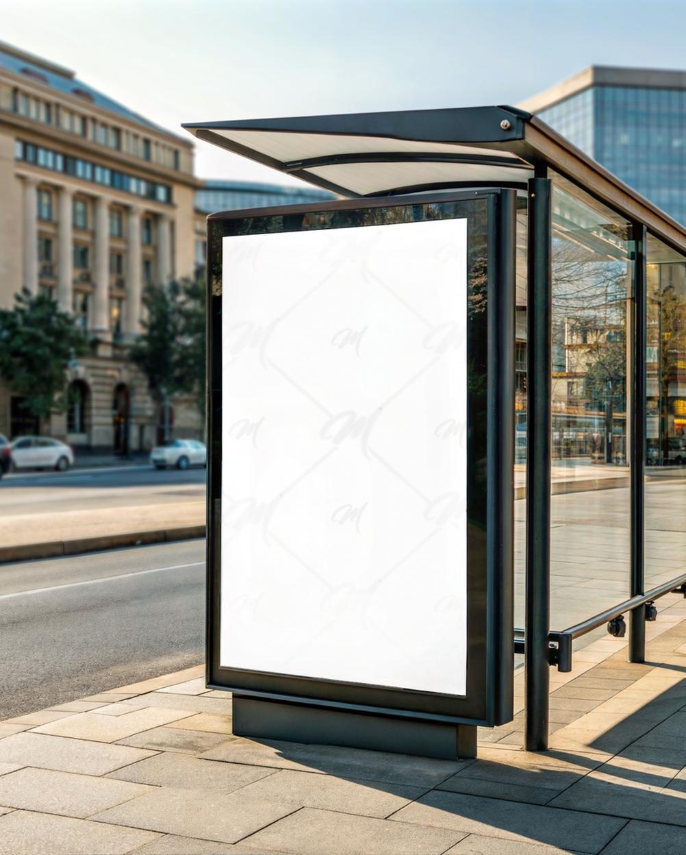 Mockup Anúncio Ponto Ônibus Urbano Premium Mockup PSD Mockup Anúncio Ponto Ônibus Urbano Premium - Mockup PSD Mockups de Publicidade Editável