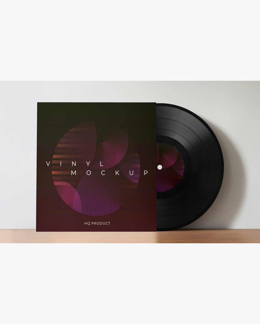 Mockup Capa Vinil Mesa Interna Detalhe Realista Mockup Capa Vinil Mesa Interna - Detalhe Realista Mockups de Objetos Mockup Profissional
