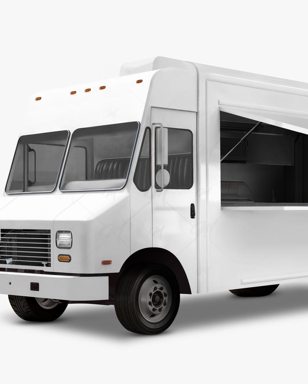 Mockup Food Truck Veículo Mockup PSD Mockup Food Truck Veículo - Mockup PSD Mockups de Veículos Editável