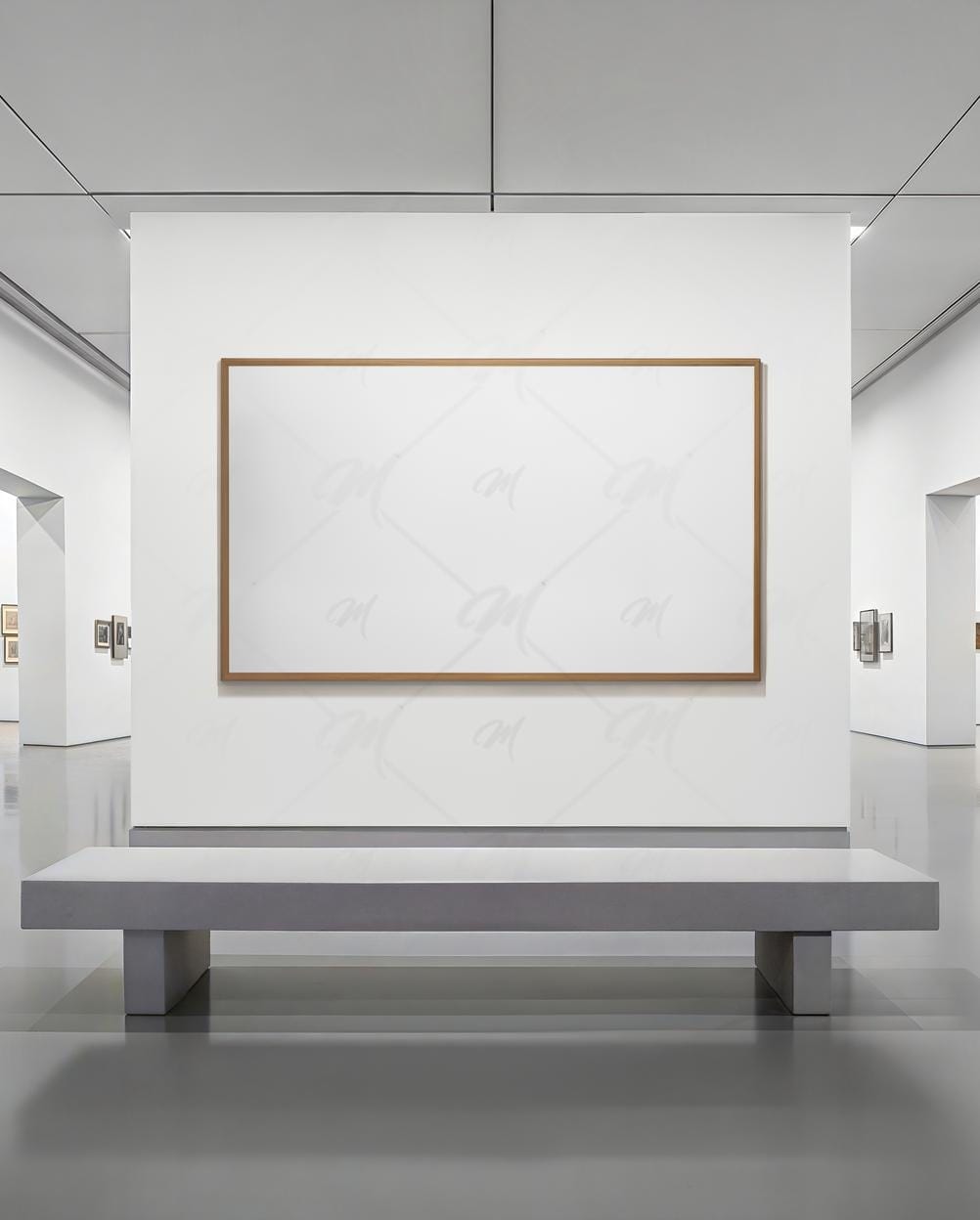 Mockup Quadro Galeria Moderna Mockup PSD Mockup Quadro Galeria Moderna - Mockup PSD Mockups de Publicidade Editável