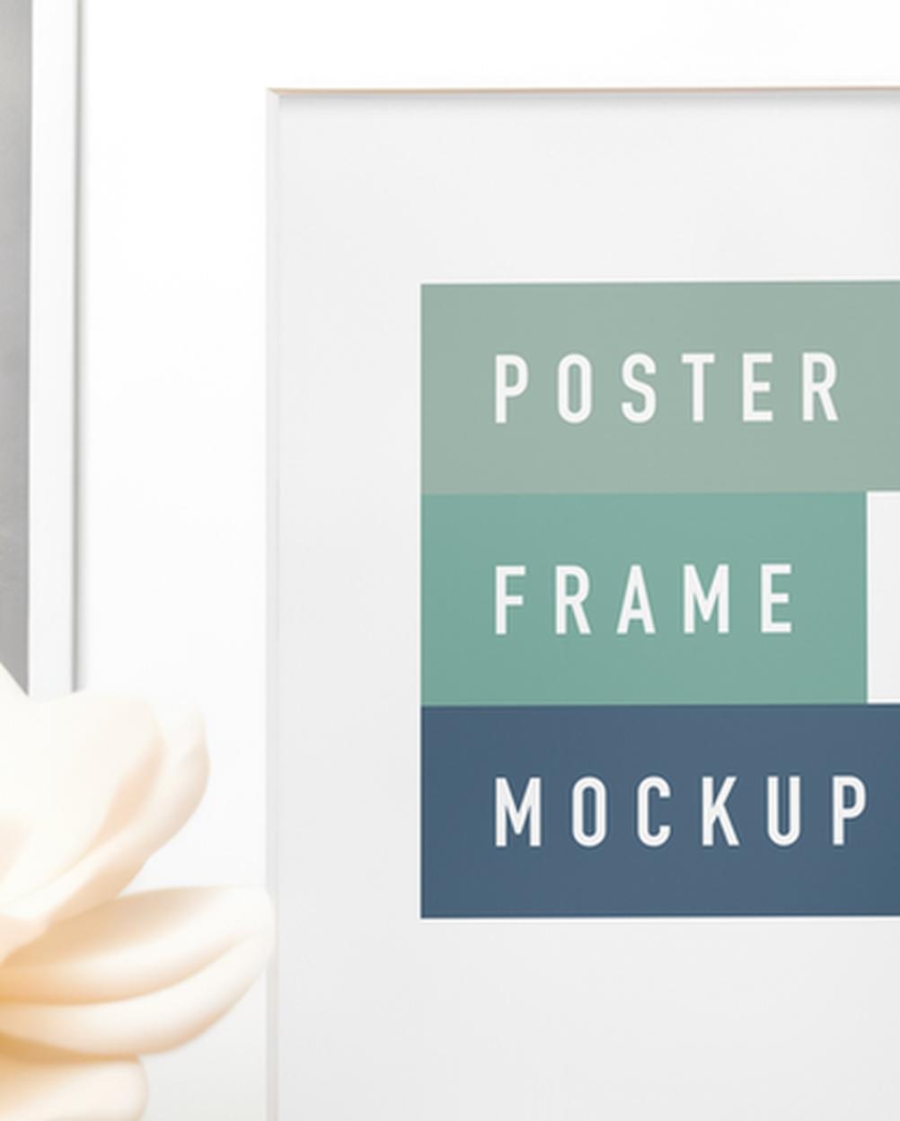 Mockup Quadro Mesa Minimalista Mockup Editável Mockup Quadro Mesa Minimalista - Mockup Mockups de Publicidade Editável no Photoshop