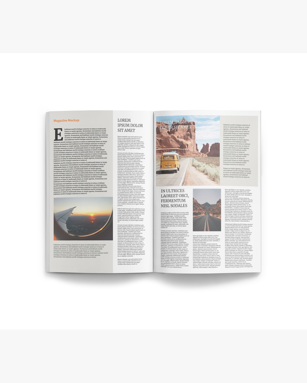 Mockup Revista Aberta Estúdio Fotográfico Detalhe Realista Mockup Revista Aberta Estúdio Fotográfico - Detalhe Realista Mockups de Objetos Mockup Profissional
