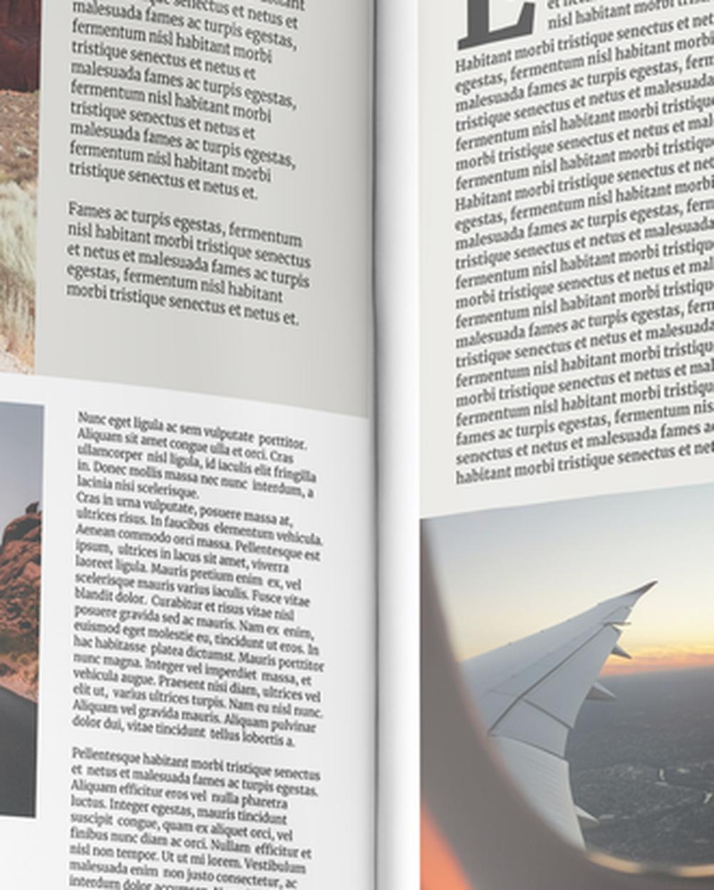 Mockup Revista Aberta Superfície Neutra Detalhe Realista Mockup Revista Aberta Superfície Neutra - Detalhe Realista Mockups de Objetos Mockup Profissional