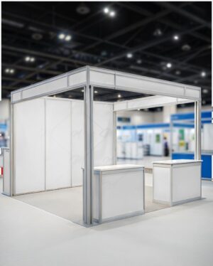 Mockup Stand Feira Exposição - Mockup PSD Mockups de Objetos Editável