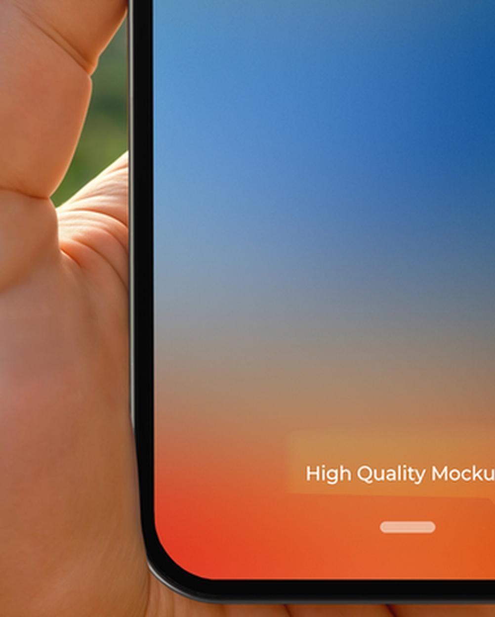 Mockup Smartphone Parque Externo Perspectiva PSD Mockup Smartphone Parque Externo - Perspectiva Mockup Mockups de Eletrônicos Download