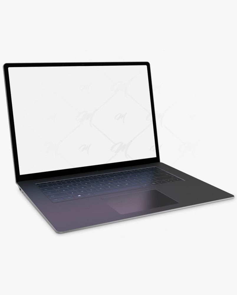 Mockup Laptop Ambiente Trabalho PSD Realista