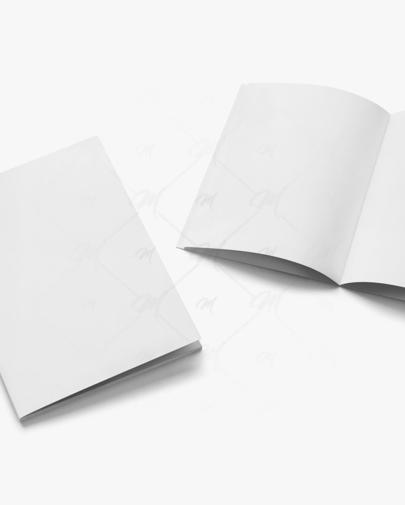 Mockup revista PSD - Fundo editável